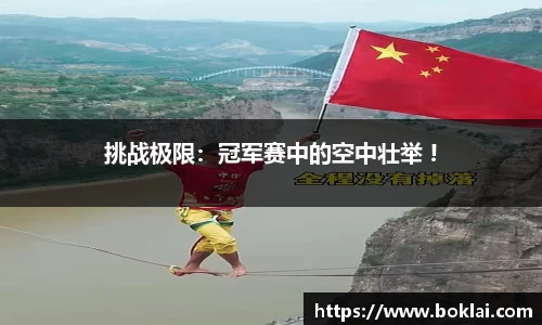 挑战极限：冠军赛中的空中壮举 !